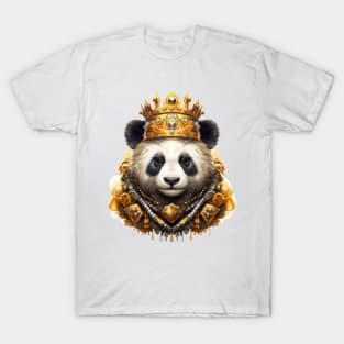 Panda Bear King T-Shirt